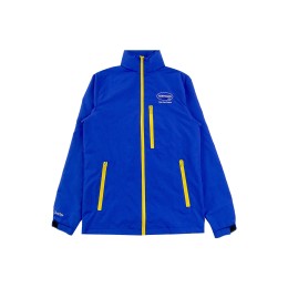 Large quantity of customized long-sleeved blue windbreaker jacket with zipper pocket design on the front for sale. Stand collar windbreaker jacket 320T Taslan J1041 Large quantity of customized long-sleeved blue windbreaker jacket with zipper pocket design on the front for sale. Stand collar windbreaker jacket 320T Taslan J1041